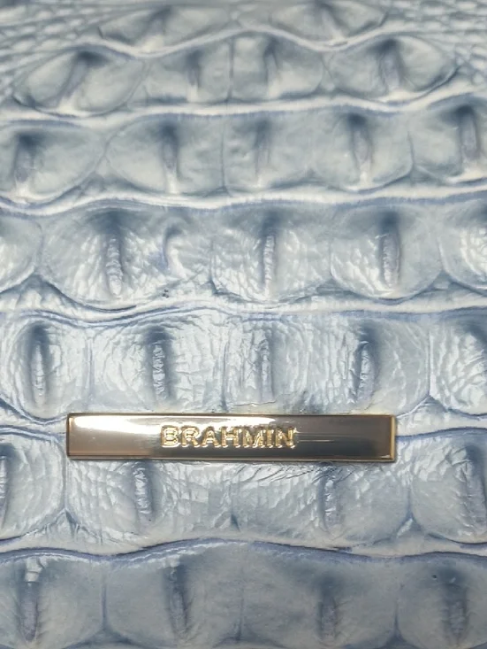 Brahmin Small Alden Road Stonewash Croc-Embossed Top-Handle Shoulder Bag - Picture 3 of 6